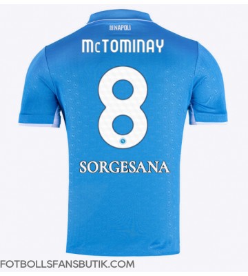 SSC Napoli Scott McTominay #8 Replika Hemmatröja 2024-25 Kortärmad